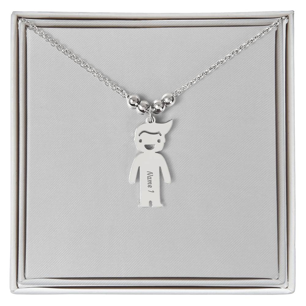 Collier avec breloques enfants