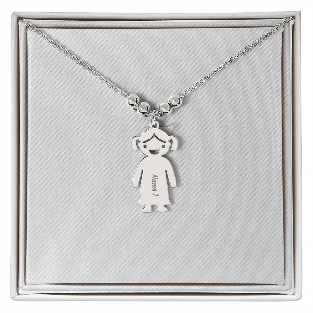 Collier avec breloques enfants