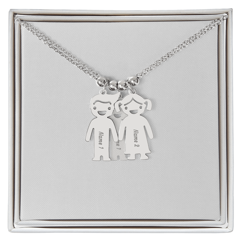 Collier avec breloques enfants