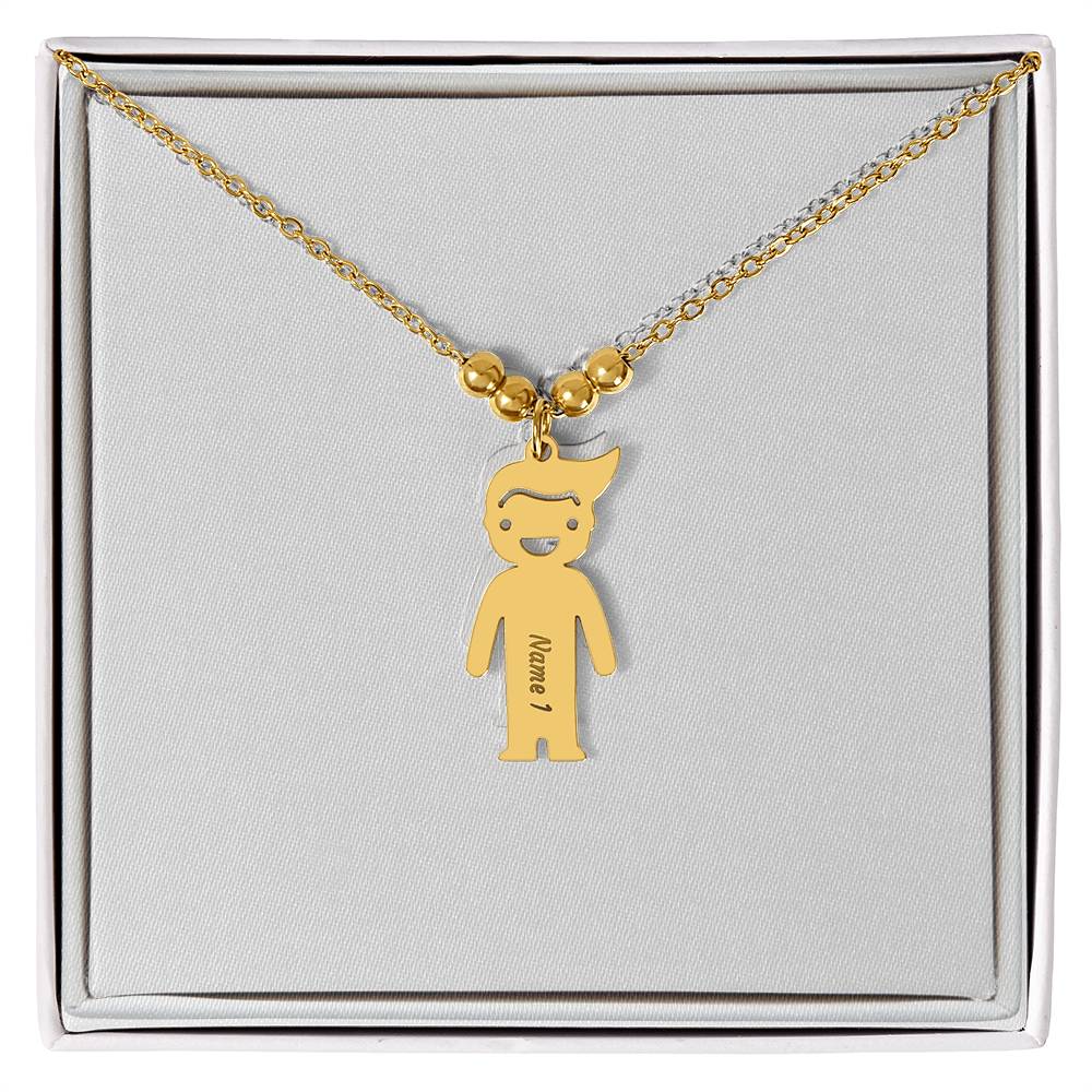 Collier avec breloques enfants