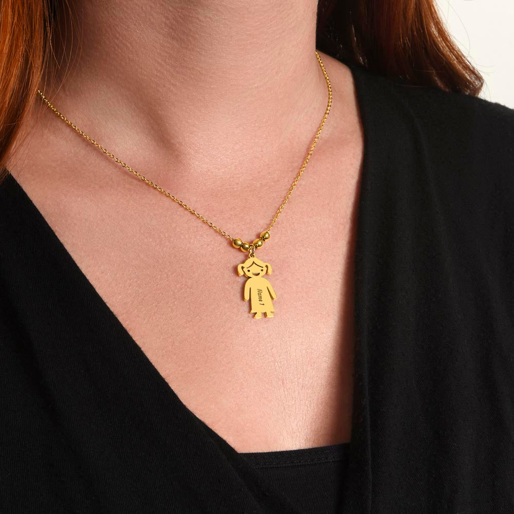 Collier avec breloques enfants