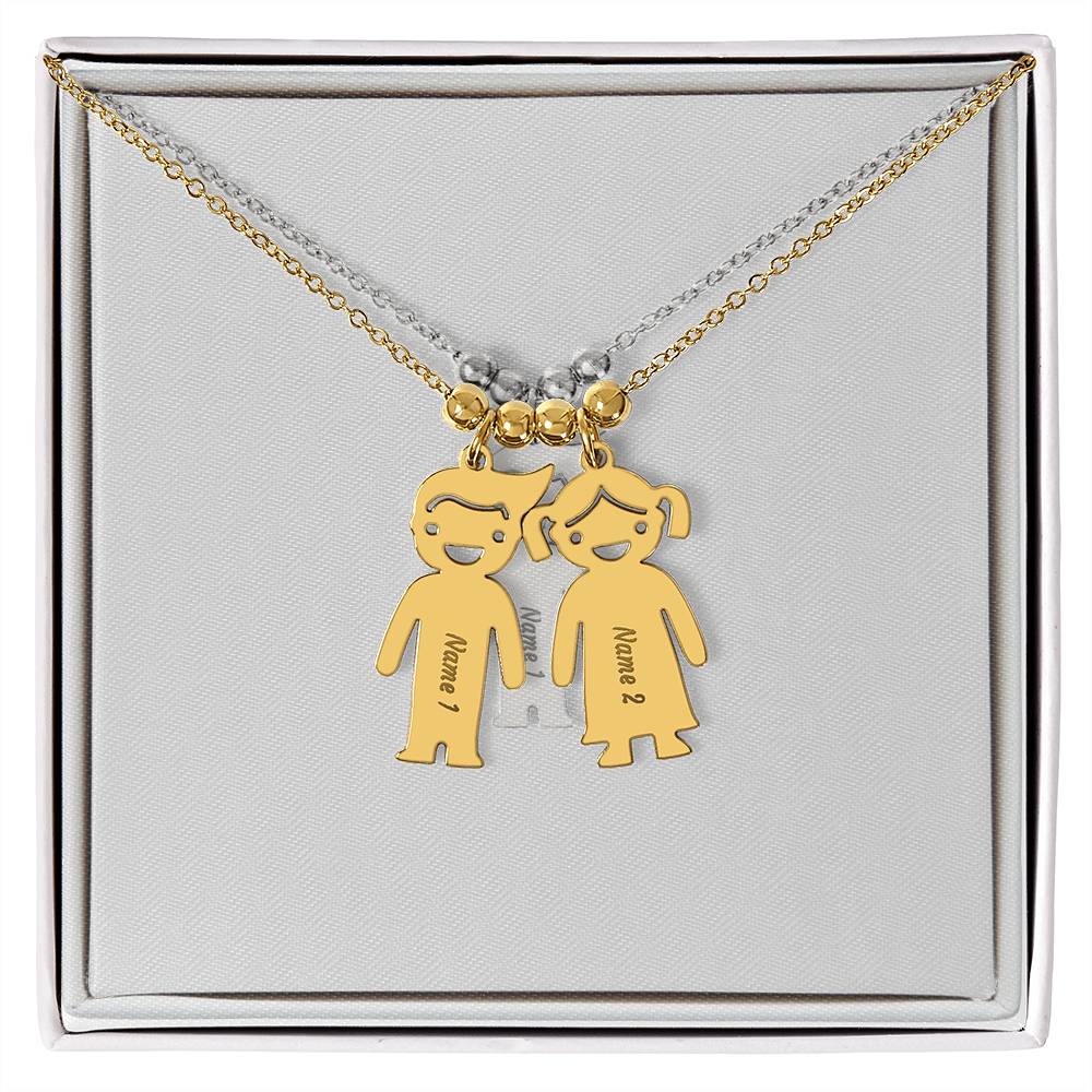 Collier avec breloques enfants