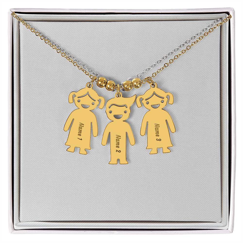 Collier avec breloques enfants
